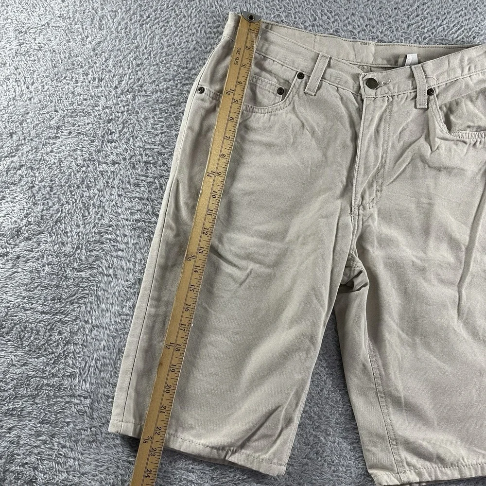 Bills Khakis Shorts Mens 30 Beige Tan Canvas Classic Fit Cotton‎ Made in USA